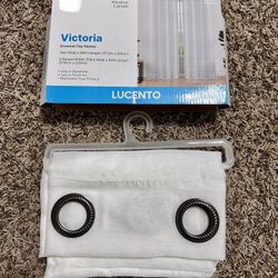 Free  New  Sheer  Window  Curtain  One  Panel