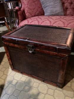 Wicker Chest/Coffee Table