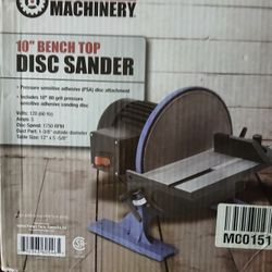 Central Machinery 10" Beach Top Disc Sander 