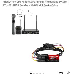Wireless Headphones And Microphones 