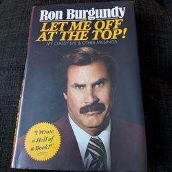 Ron Burgundy - Let Me Off at the Top! Book