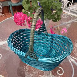 Turquoise Easter Basket 