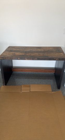 Unique solid wood desk