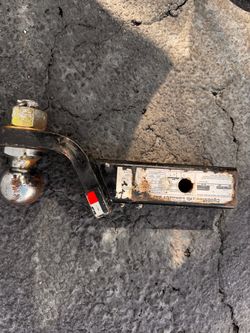 Trailer Hitch Ball Mount with Ball