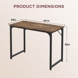 Desk 40inch Wide