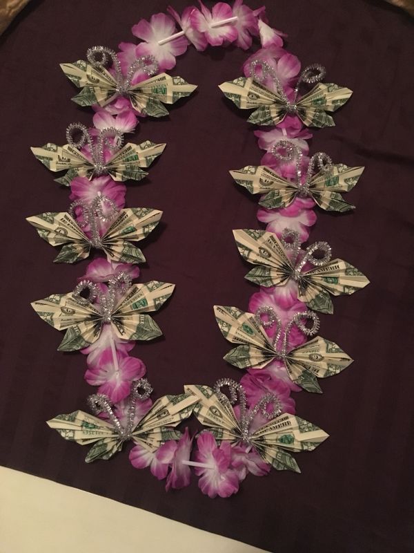 Butterfly Money Flower Lei For Sale In Rancho Cucamonga Ca Offerup - butterfly money flower lei