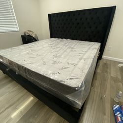 Queen Size Bed Frame With Mattress Included