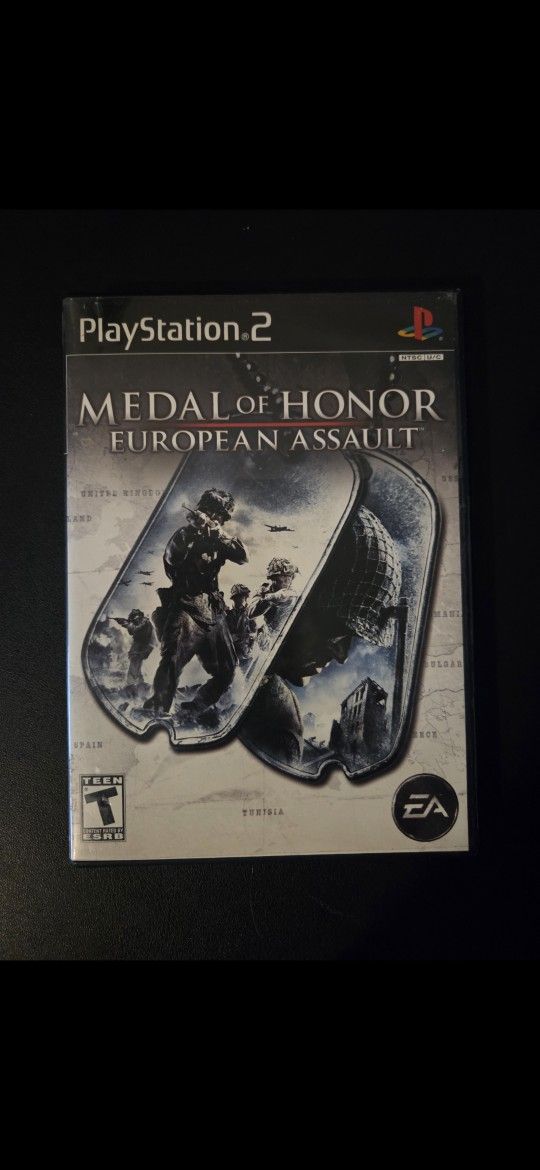 PS2 -Medal Of Honor European Assault