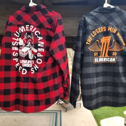Slumerican Yelawolf Men's L Flannels 