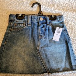 Old Navy Toddler Girls' Jean Skirt (Size 3T)- Brand New