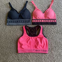Bundle Calvin Klein & Under Armour Sport Bras (Size S) $12 LOCAL PICKUP ONLY