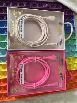 2 iPhone Chargers 10ft