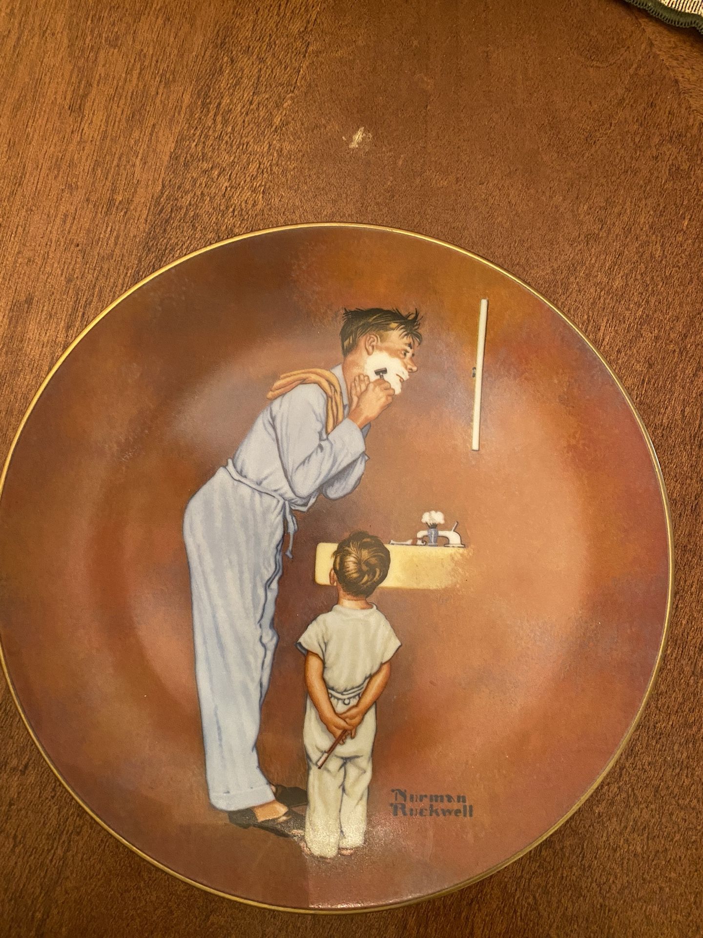 Little Shaver From Norman Rockwell’s American Family Series II