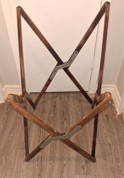 Italian Folding Wooden Butterfly Chair Frame 1960s