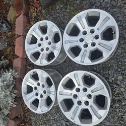 Silverado Factory 18" Wheels