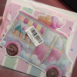 Ice Cream Birthday Banner 