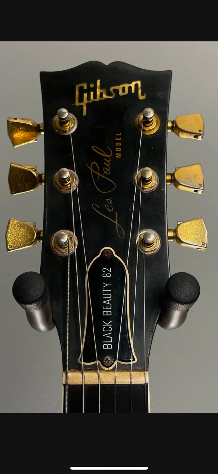 Gibson les Paul Black beauty 82