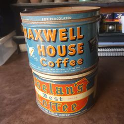Antique tobacco tin