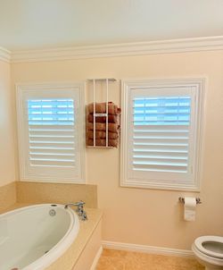 Custom Interior Shutters- REAL WOOD & LIFETIME WARRANTY, Plantation Shutters, Window Treatments, Window Coverings, Persianas de Madera