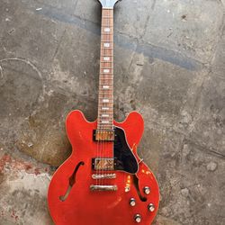 Epiphone Marty Schwartz ES-335 Semi-Hollow Electric Guitar Sixties Cherry
