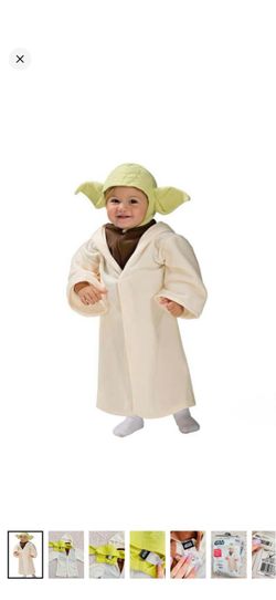 Star Wars 2009 Yoda Baby Costume Size 1-2