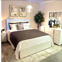 NEW BEDROOM SETS / WHITE BED / OFFER