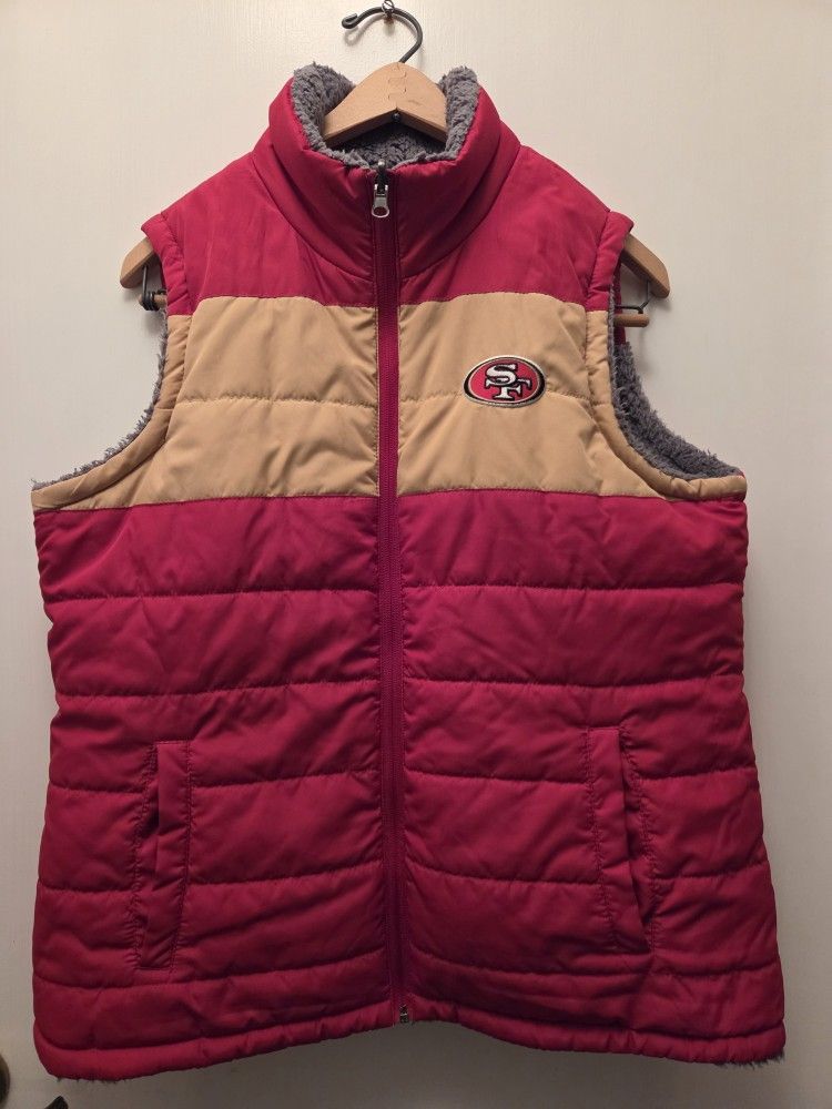 49ers Reversible Vest