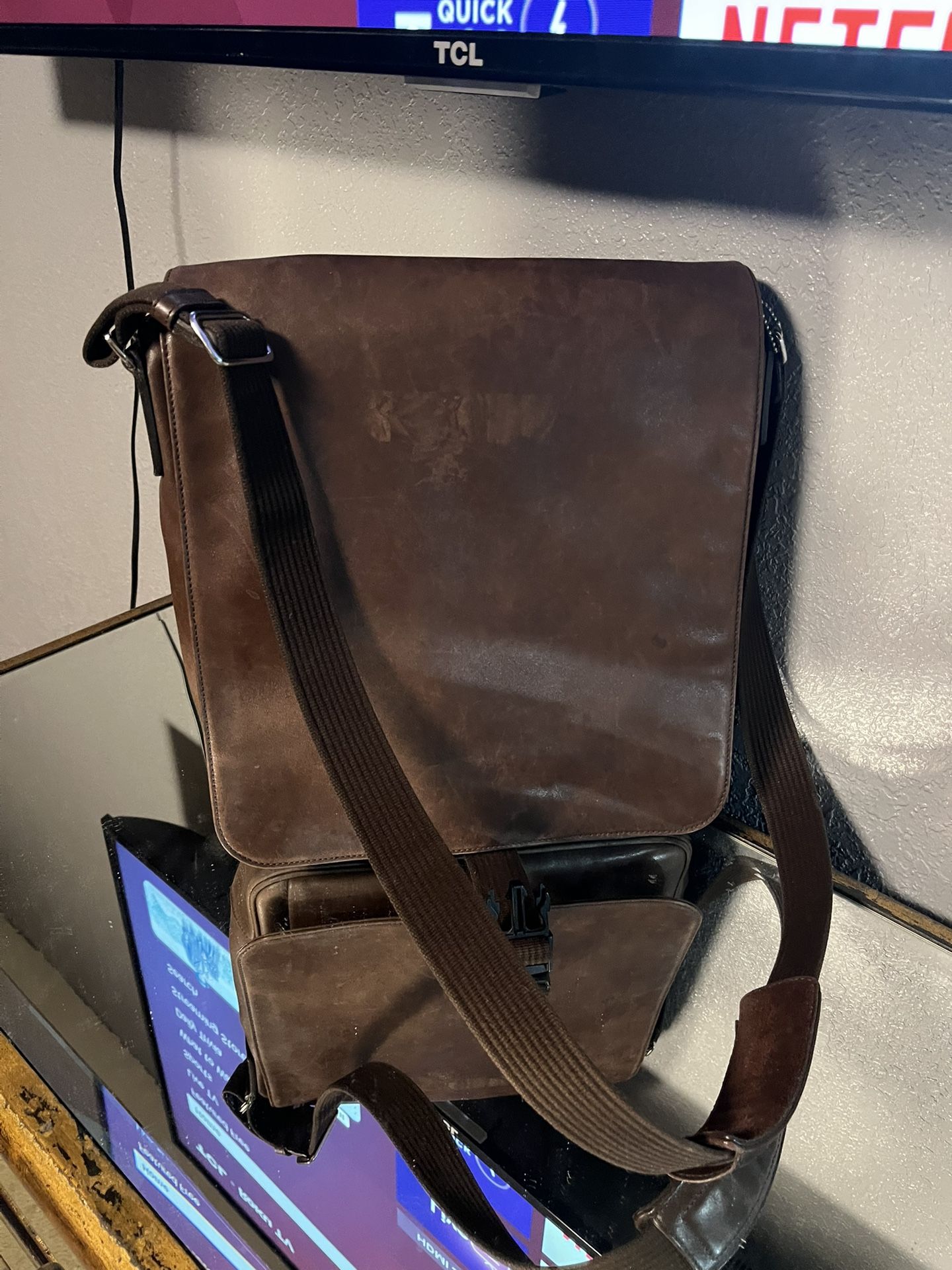 Original Coach Leather Shoulder Bag