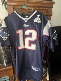 Tom Brady Super Bowl Jersey