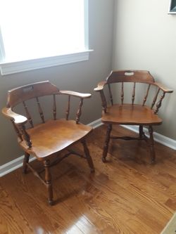 Antique Ethan Allen chairs