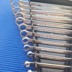 Craftsman Made In 🇺🇸 12 Piece SAE Wrench Set 