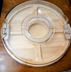 Round bamboo Charcuterie Board