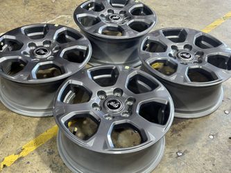 4x 17" Ford Bronco Big Bend Ranger Wheels Rims Factory Original OEM 2023
