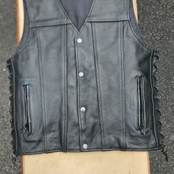 Leather King Mens Vest