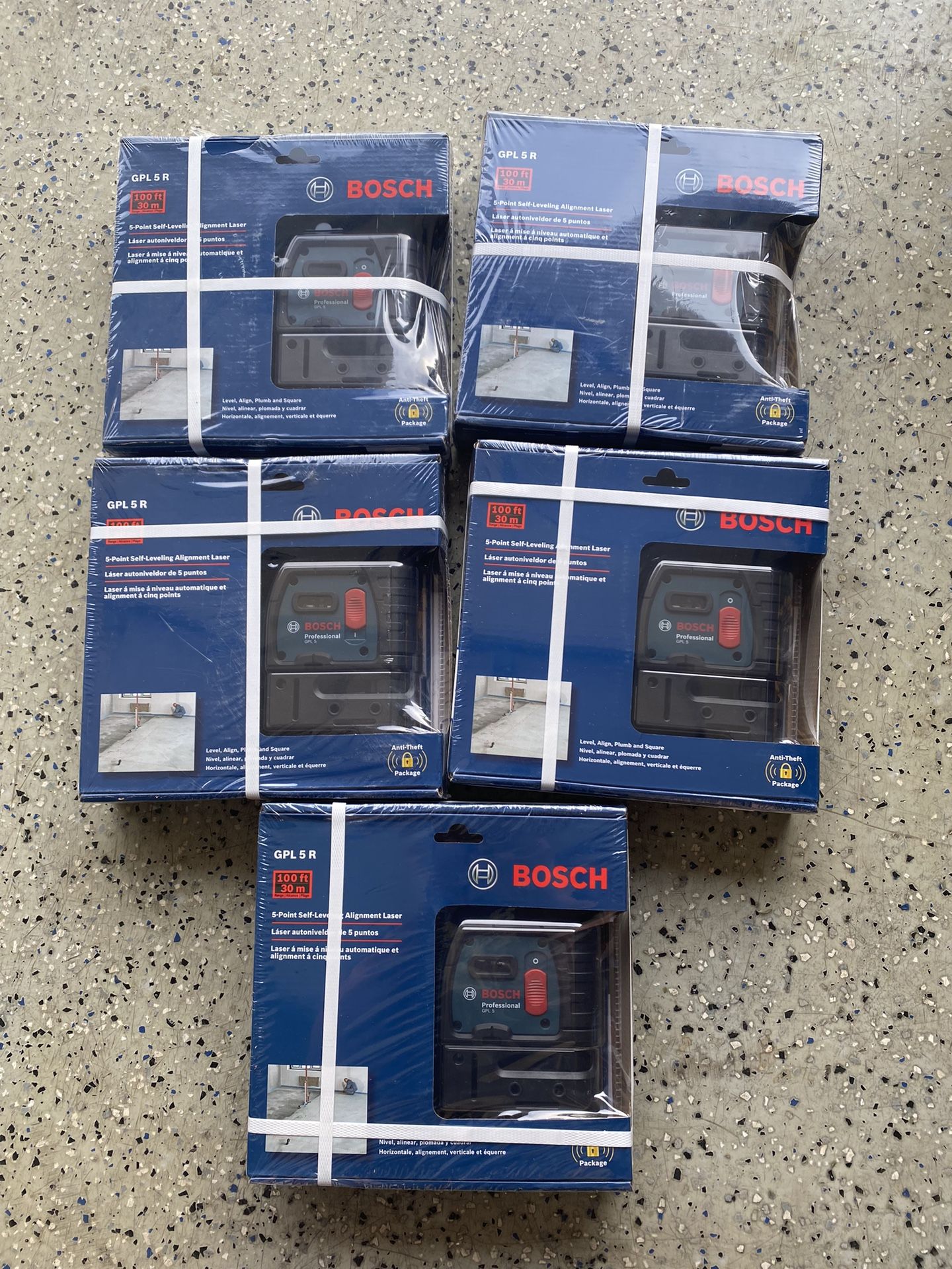 Bosch Point Laser Red  5 Pcs