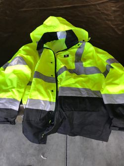 (L) brand new never use day and night waterproof jacket