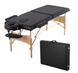 Massage bed table