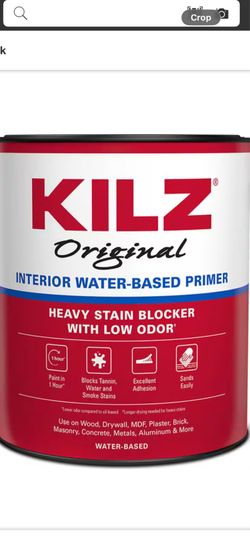 KILZ Original 1 gal. White Water-Based Interior Primer, Sealer, and Stain Blocker