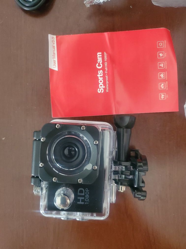 HD camera. Waterproof