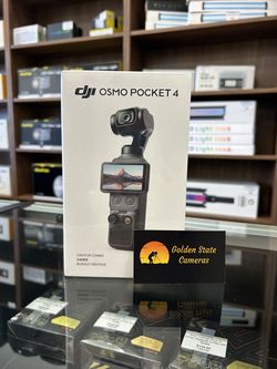 DJI Osmo Pocket 4 Creator Combo (NEW, 1 year warranty)