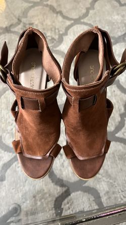 Brown Heel Sandal