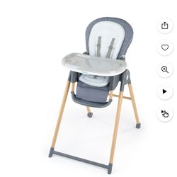Ingenuity Proper Positioner Deluxe High Chair - Unisex, For Ages 0-60 Months