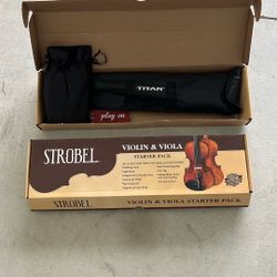 Violin & Viola Starter Pack By Strobel