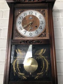 Vintage Wind Up Clock- Still Works