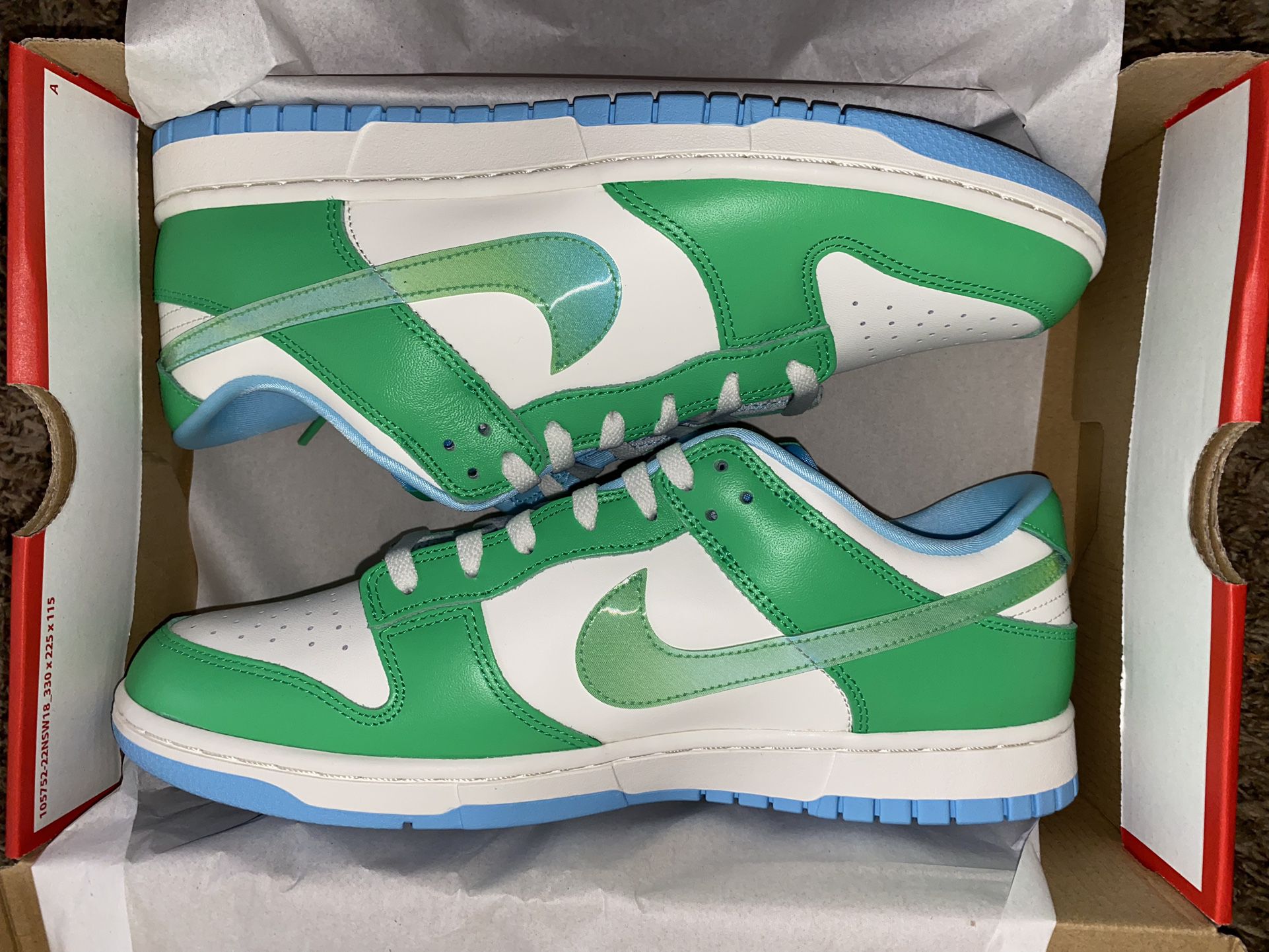 Nike Dunk Retro Low  Size 11.5 And 12.5 Price Is $95 In Person.