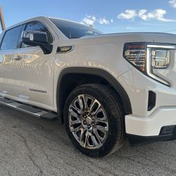 New 22” Gmc Ultimate Wheels And New Tires 6 Lug 22 Denali Rims Fit Chevy Silverado Tahoe Sierra Yukon Cadillac Escalade Factory original Stock Take Of