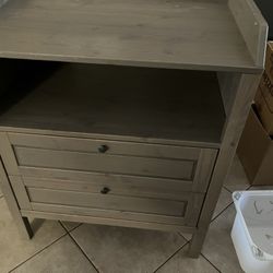 IKEA Changing Table Sundvik Grey