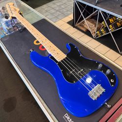 Indio Classic Blue Precision Style Electric Bass