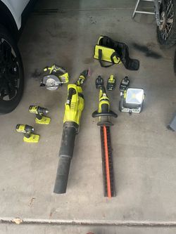 RYOBI tool set