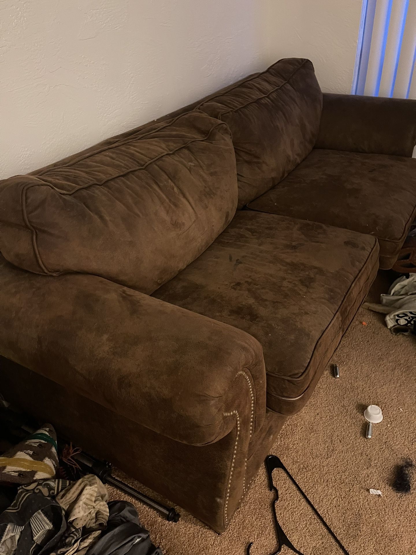 Brown Couch 